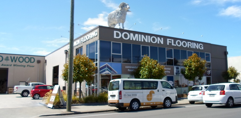 dominion flooring showroom exterior